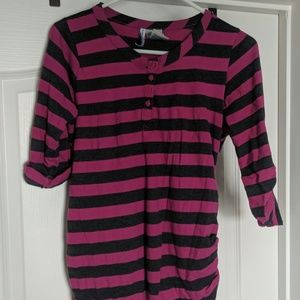 Striped Maternity Shirt